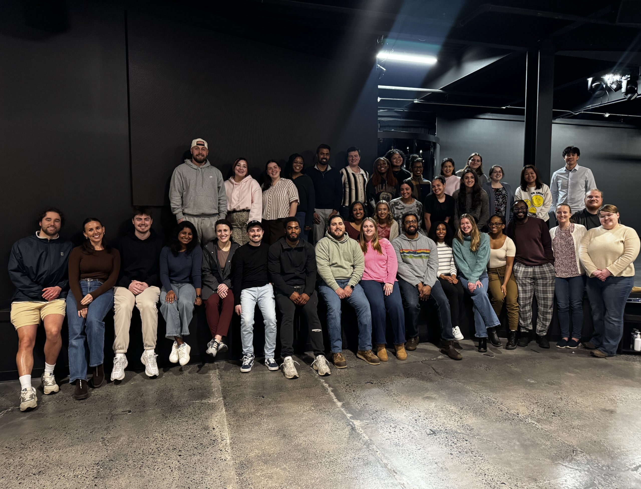 Young Adults Gathered Together At Victory Church In Audubon, PA