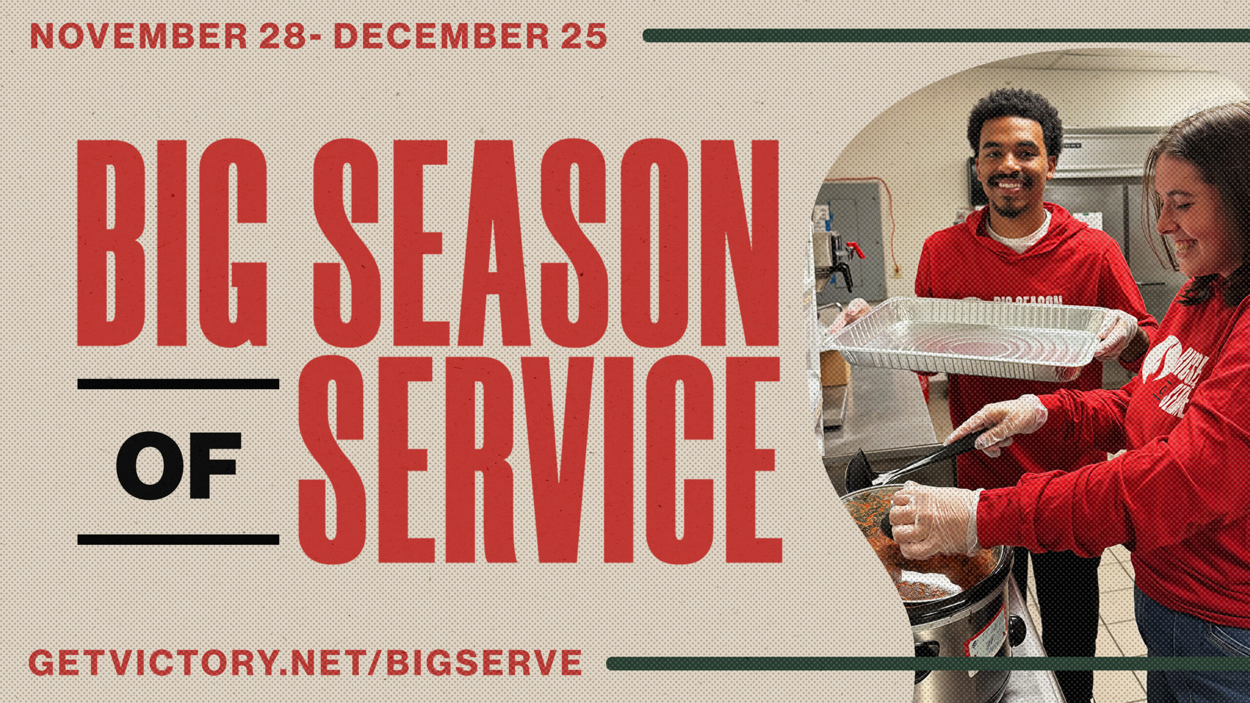 Make this Christmas season memorable and reach your world! We love to volunteer, and we love to invite people to volunteer alongside us. We have opportunities for families and kids to volunteer.
